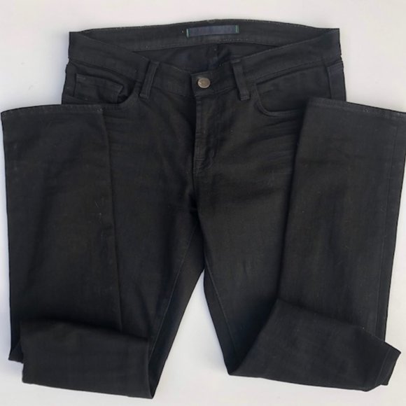 J BRAND Pencil Leg Black Stretch Jeans - Picture 6 of 7